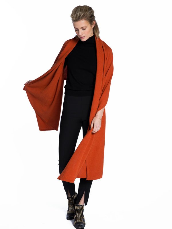 Regenjas achterlijk persoon Woud Cosy Chic - Sjaal Long - Brique - La-Pam - Trendy & fashion sieraden en  kleding!