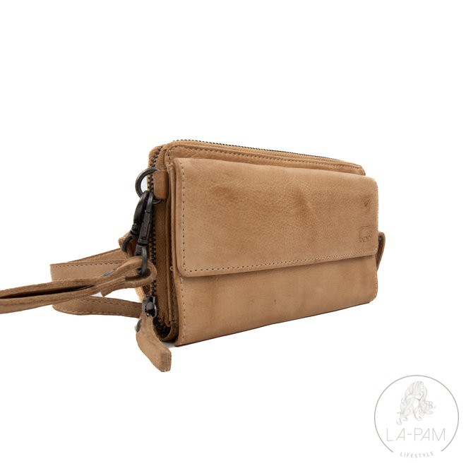 Bear Design – Leren Telefoontasje 'Lilian' - Ivory - Afbeelding 3