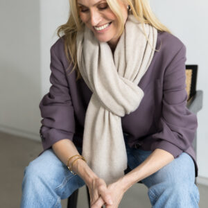 Cosy Chic – Sjaal Long – Sand Melee