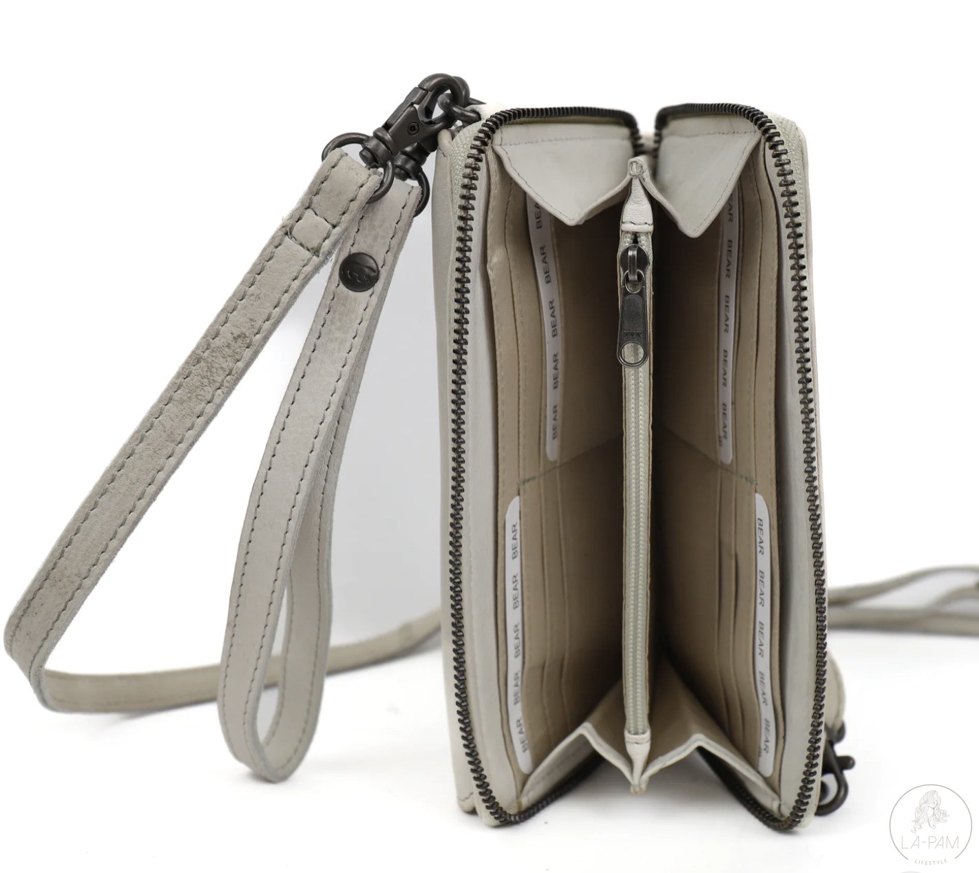 Bear Design – Leren Telefoontasje ‘Lilian’ - Bianco - Afbeelding 5