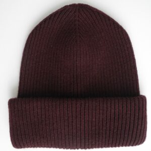 Cosy Chic – Beanie - Dark Burgundy