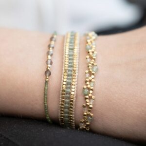 Alternative view of Ibu Jewels – Armband Jill Jolie – Aventurine