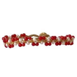 Ibu Jewels – Armband Lulu Abel – Red Jade