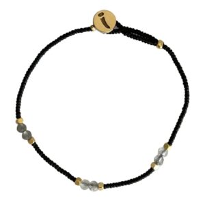 Ibu Jewels – Armband Lulu Bold – Zwart