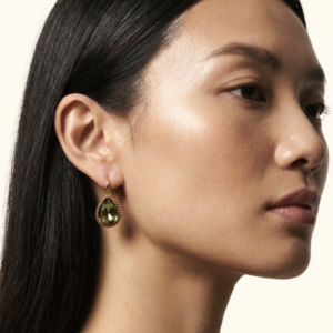 Camps & Camps – Oorbel Swarovski – Black Diamond - Afbeelding 3