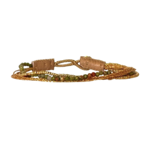 Ibu Jewels – Armband Lulu Ash – Unakite