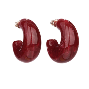 Camps & Camps – Oorbel Fantasy – Garnet Agate