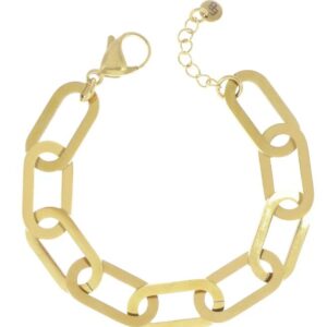 Ellen Beekmans – Armband Platte schakel – XL