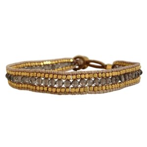 Ibu Jewels – Armband Cap Jolie – Smoky Quartz