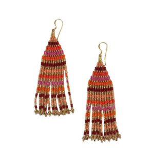 Ibu Jewels – Oorbel Alfie – Mixed Orange