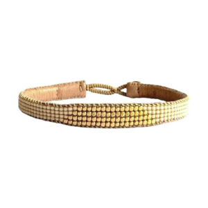 Ibu Jewels – Armband Thor – Antiek Beige
