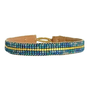 Ibu Jewels – Armband The Stripe Mix – Teal