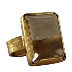 Ibu Jewels – Ring Lucy – Smokey Quartz