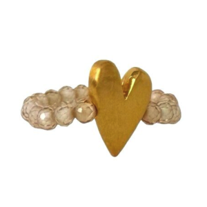 Ibu Jewels – Ring Sweet Heart – Champagne Quartz