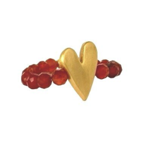Ibu Jewels – Ring Sweet Heart – Carnelian