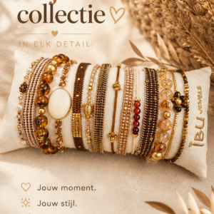 Alternative view of Ibu Jewels – Armband Big Bo – Citrine