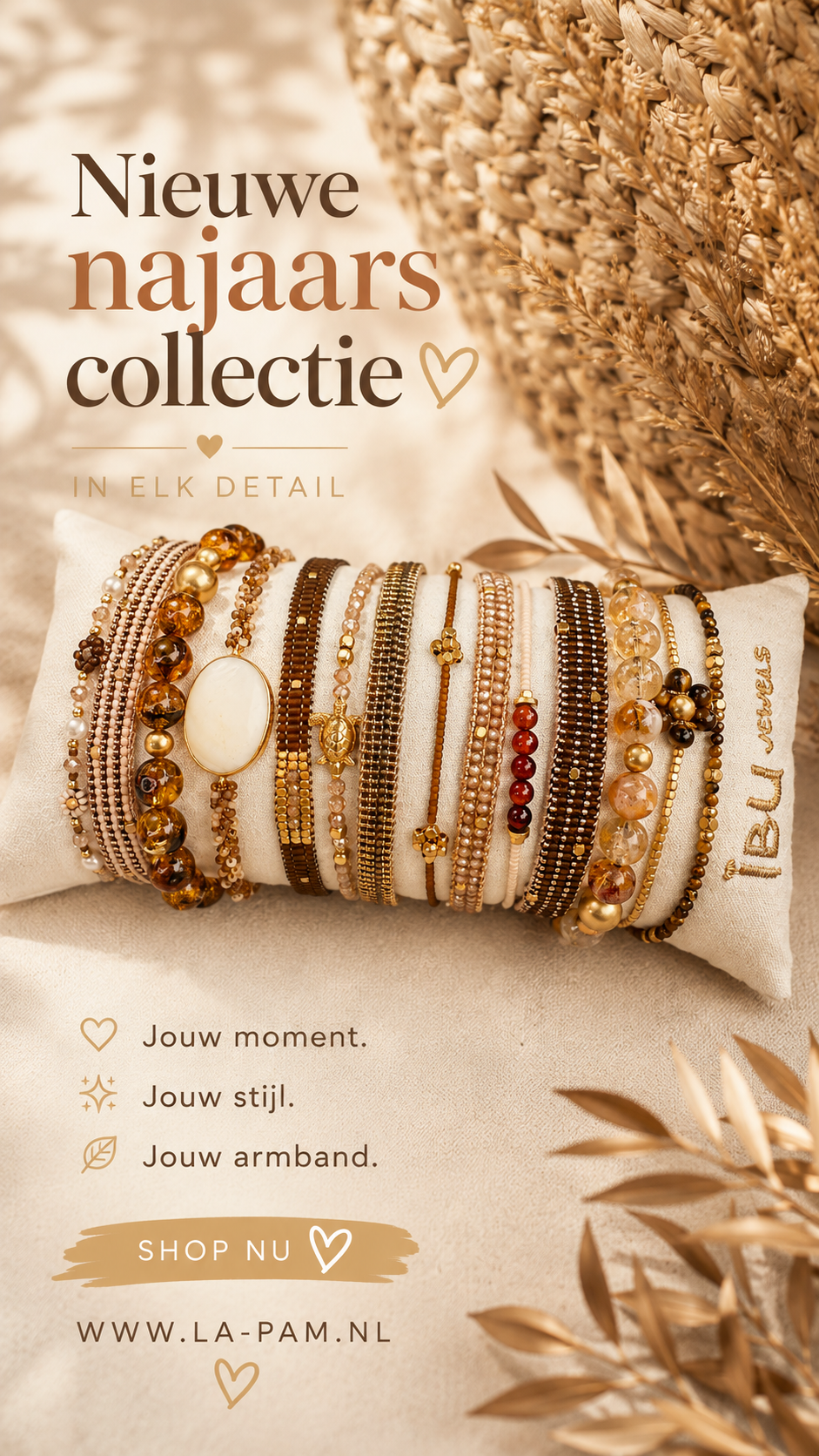 Ibu Jewels – Armband Big Bo – Citrine - Afbeelding 2