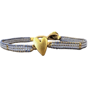 Ibu Jewels – Armband Jill Heart – Baby Blue