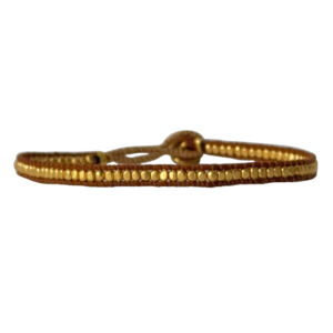 Ibu Jewels – Armband Jill Gold – Amber