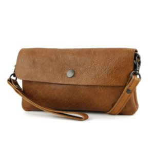 Alternative view of Bear Design – Leer Mini schoudertasje ‘Lydia’ – Cognac
