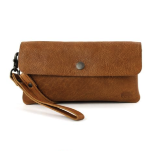 Bear Design – Leer Mini schoudertasje ‘Lydia’ – Cognac