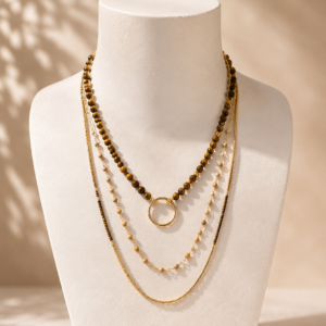 Ibu Jewels – Ketting Kelly – Tiger Eye
