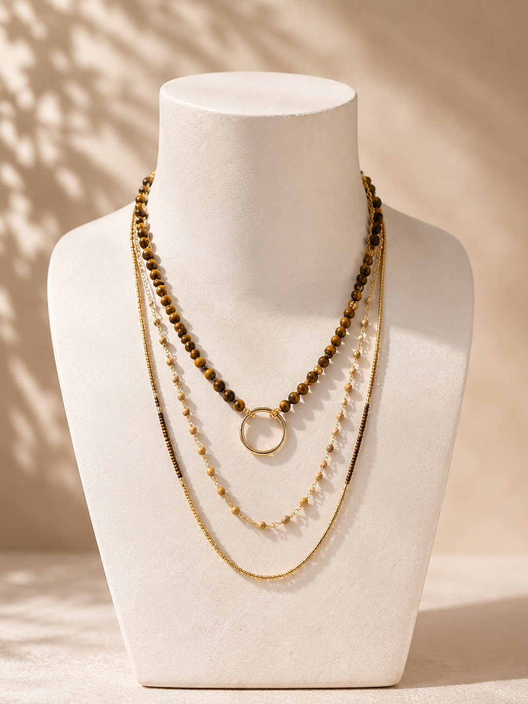 Ibu Jewels – Ketting Kelly – Tiger Eye