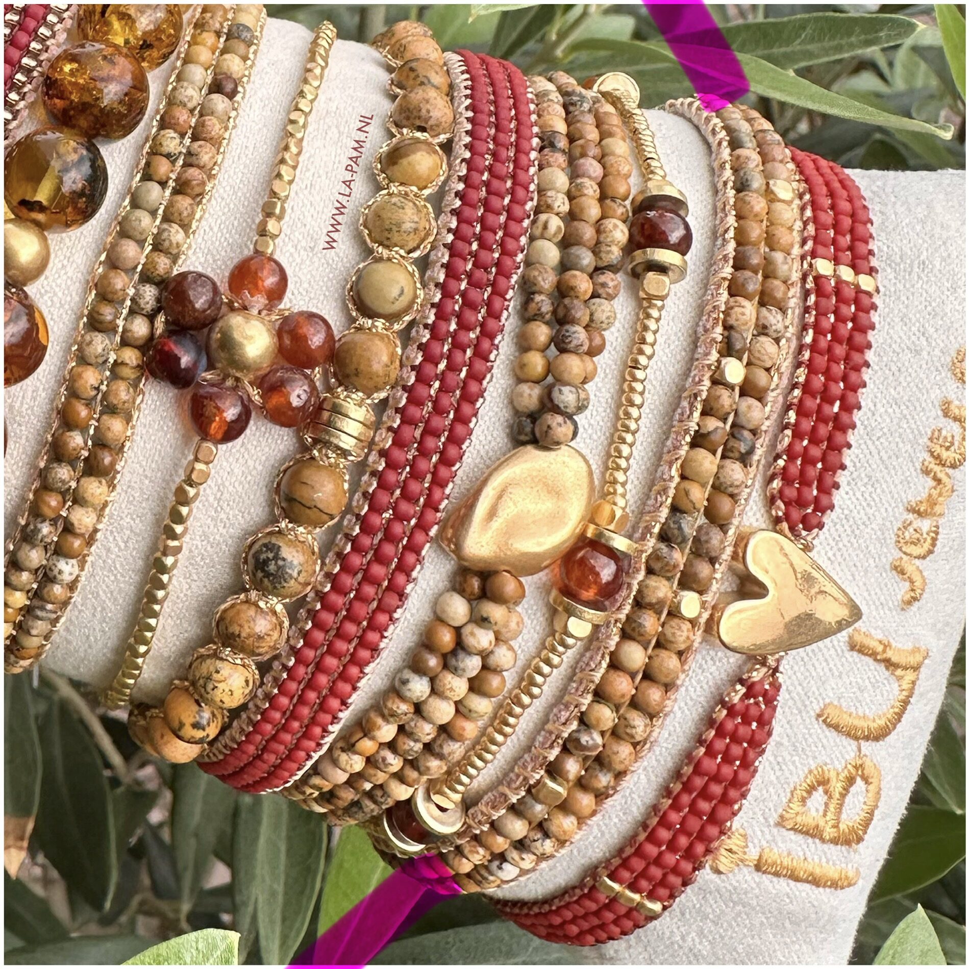 Ibu Jewels – Armband Nusa – Desert Jasper