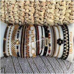 Alternative view of Ibu Jewels – Armband Lulu Turtle – Onyx
