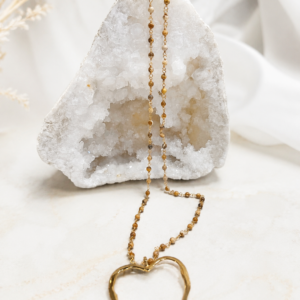 Ibu Jewels – Ketting Big Love - Desert Jasper