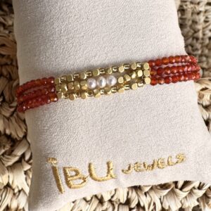 Ibu Jewels – Armband Lulu Lily – Carnelian