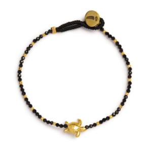 Ibu Jewels – Armband Lulu Turtle – Onyx