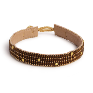 Ibu Jewels – Armband The Bar – Brown