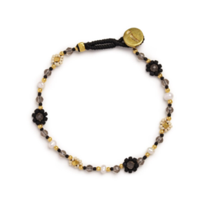 Ibu Jewels – Armband Lulu Flower – Black