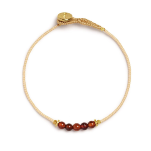 Alternative view of Ibu Jewels – Armband Lulu 5 Stones – Black