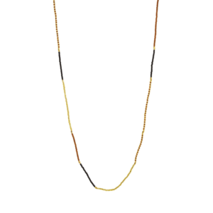 Ibu Jewels – Ketting Bumi Long – Black-Brown