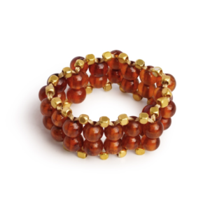 Ibu Jewels – Ring Tash – Brown Garnet
