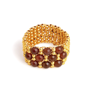 Ibu Jewels – Ring Kim – Brown Garnet