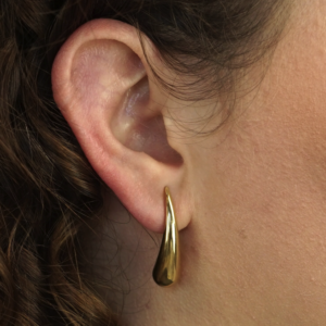 Alternative view of Camps & Camps – Oorbel – Golden Droplet