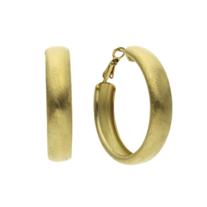 Camps & Camps – Oorbel Matte Creole – Goud