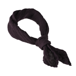 PimpsandPearls – Linnen Sjaal Bandana – Donker Paars
