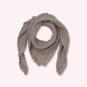 PimpsandPearls – Linnen Sjaal Bandana – Cashmere Beige