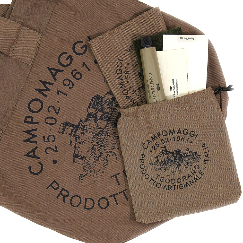 Campomaggi – Leren Schoudertas Orbetello "Natalia" – Cognac met Franjes - Afbeelding 8