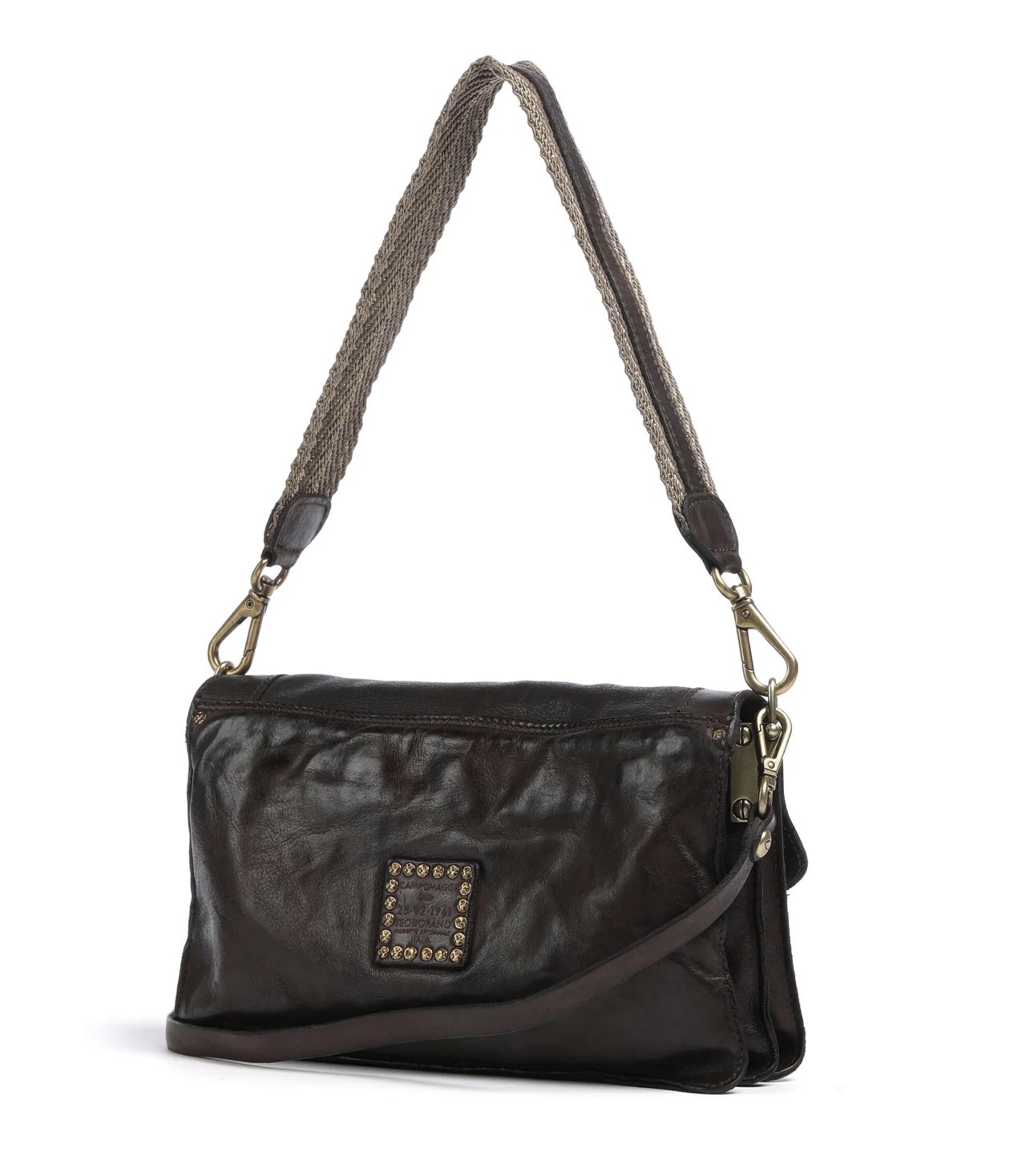 Campomaggi – Leren Schoudertas "Agnese" – Brown (Moro) - Afbeelding 2