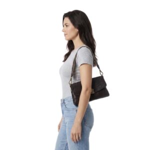 Campomaggi – Leren Schoudertas "Agnese" – Brown (Moro) - Afbeelding 3