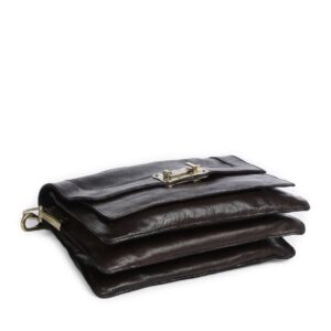Campomaggi – Leren Schoudertas "Agnese" – Brown (Moro) - Afbeelding 4