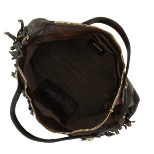 Campomaggi – Leren Schoudertas Orbetello "Melissa" – Bruin met Franjes - Afbeelding 4