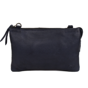 Bear Design – Leren Schoudertas CP 1119 'Uma' - Navy