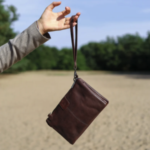 Bear Design – Leren Schoudertas CP 1119 ‘Uma’ – Brown - Afbeelding 2