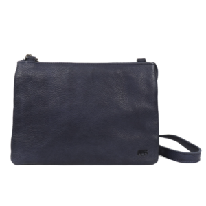 Bear Design – Leren Schoudertas CP 1268 ‘Uma XL’ – Navy Blue
